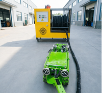 Robot de dragage polyvalent de 900 mm et 60 m avec éclairage LED pour le nettoyage des boues dans les bassins aquacoles