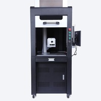 Machine de marquage, de gravure et de gravure au laser UV entièrement fermée pour le métal, le verre, le cristal, le plastique et le caoutchouc