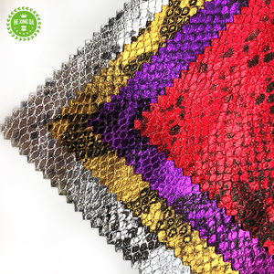 Faux rắn mô hình PU da vải cho váy/Quần Da nhân tạo da tổng hợp - Product Image 3