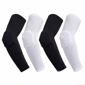 Manchon de compression sportif en mousse alvéolée de haute qualité, respirant et léger, pour le genou, idéal pour la course et le volley-ball - Product Image 1