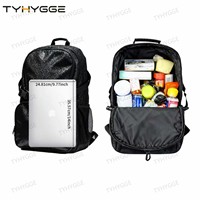 Mochila Portátil Antirrobo Personalizada de PU con Brillo y Logotipo del Nombre del Equipo TYHYGGE, Cierre de Cremallera de Alta Capacidad, MOQ Bajo