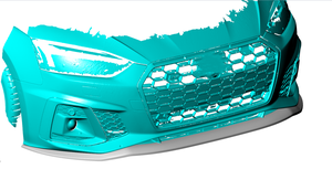 Comfort Luxury Carbon Fiber A5 S5 paraurti anteriore <span class=keywords><strong>Lip</strong></span> per Audi A5 Quattro/A5 <span class=keywords><strong>S</strong></span>-LINE S5 B9 Sportback 2020 2021 - Product Image 4