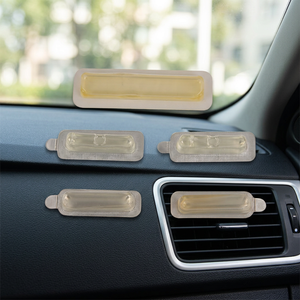 Désodorisant de voiture à clipser sur grille d'aération, parfum en membrane nano respirante, pendentif désodorisant, élimination des odeurs, 5ml, plastique - Product Image 5