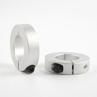Colliers de fixation à double fente pour arbres optiques, bague de limitation de positionnement, manchon de fixation, pince de positionnement, quincaillerie d'estampage en acier inoxydable