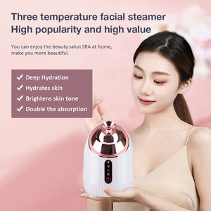 Vaporisateur facial électrique chaud, froid et tiède, trois jets nano, hydratant, nettoyant les pores, pour usage domestique - Product Image 3