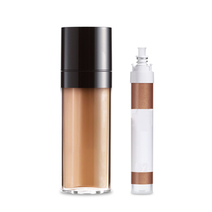 Pot cosmétique en verre acrylique distinctif, idéal pour l'emballage de cosmétiques, le stockage de lotions et crèmes, et une beauté élégante. - Product Image 1