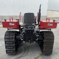 Matériel agricole, équipement de petite culture du riz, motoculteur rotatif, mini tracteur sur chenilles de 120 ch