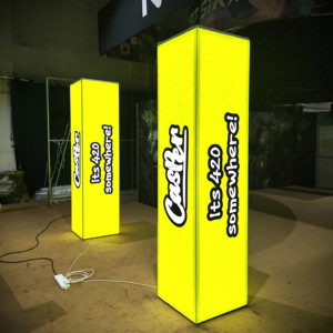 Caja de luz delgada LED sin marco de alta calidad para publicidad para exhibición de feria - Product Image 3