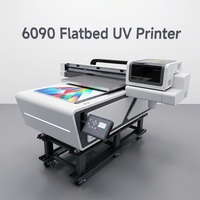 Printer Inkjet UV Flatbed Baru BL Factory Outlet 6090 I3200 Multifungsi Kulit Kertas Kardus Silinder I1600 I3200 Head Otomatis