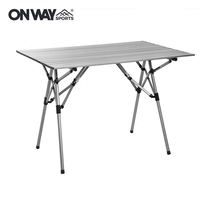 Offre Spéciale japonais extérieur léger en aluminium pliant enroulable Table de Camp de panneau supérieur pour pique-nique