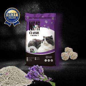 Arena Aglomerante de Sodio para Gatos, Súper Absorbente, Libre de Polvo, Arena Sanitaria de Bentonita - Product Image 1
