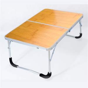 Mesa Plegable Portátil Pequeña y Moderna de Aluminio Rectangular para Acampar, Hacer Picnic, Muebles de Exterior, Mesa para Computadora y Barbacoa - Product Image 1