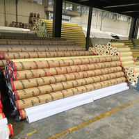 1.6m 3.2m, grand format, impression numérique écologique, bannière flexible revêtue de PVC, bannière en maille rétroéclairée