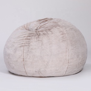 <span class=keywords><strong>Housse</strong></span> <span class=keywords><strong>de</strong></span> chaises en fourrure <span class=keywords><strong>de</strong></span> haricots, remplissage en mousse <span class=keywords><strong>de</strong></span> haute qualité, personnalisé, pour paresseux, crème, sac à dos, <span class=keywords><strong>canapé</strong></span> - Product Image 4
