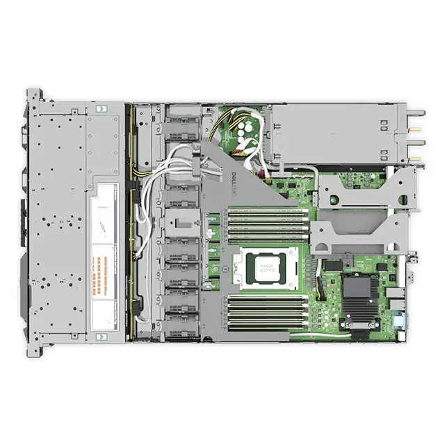 Dell Poweredge R6515 128G DIMM 2666 H730P 1.92T SATA 1200w güç kaynağı sunucu