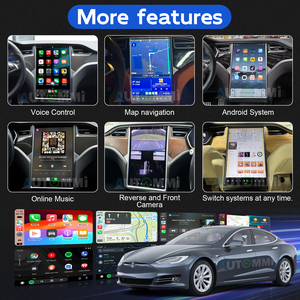 Module décodeur système Android 13 pour <span class=keywords><strong>Tesla</strong></span> Model S / X, avec Apple CarPlay et Android Auto sans fil, vidéo multimédia automobile - Product Image 5