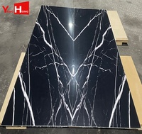 Panel de Pared Interior/Exterior de PVC WPC, Lámina de Mármol Sintético Resistente a la Humedad, Ecológica, Retardante de Fuego B1, Fácil Instalación 5