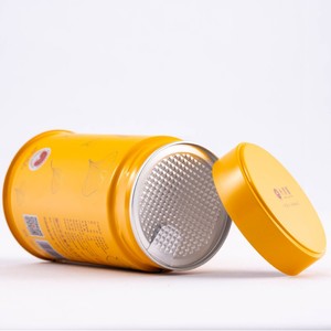 Lata Redonda de Hojalata de Grado Alimenticio con Sello Soldado y Tapa Fácil de Abrir, Materiales Reciclados para Nueces, Chocolate, Granos de Café y Dulces - Product Image 4