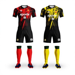 Maillots de football entièrement personnalisés en gros, T-shirts de football sur mesure, uniformes, vêtements de football - Product Image 1