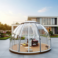 Sunkaer Boutique, Glamping en plein air, chambre à bulles en aluminium, hôtel, igloo écologique, maison en verre transparent, dôme transparent
