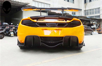 Kit carrosserie diffuseur arrière en fibre de carbone style B pour McLaren MP4-12C 650S kit carrosserie diffuseur arrière