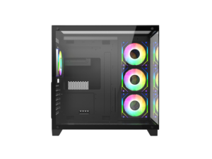 Vente en gros d'usine OEM nouveau boîtier de jeu en verre à trois faces panneau de verre supérieur vision complète armoire d'<span class=keywords><strong>ordinateur</strong></span> - Product Image 3