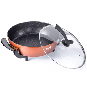 Olla Eléctrica Multifuncional de 10L y 34cm, Antiadherente, con Tapa de Vidrio Templado - Product Image 5