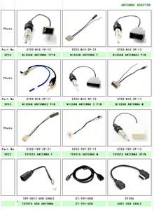 2 vie autoradio adattatore maschio adattatore ponticello cavo connettore equivalente per Nissans Automobiles - Product Image 6