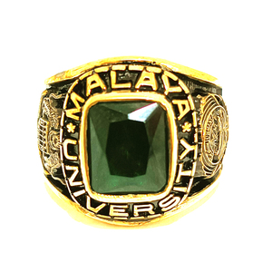 Bague moderne personnalisée en laiton avec zircon, best-seller, unisexe - Product Image 3