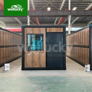 Unité <span class=keywords><strong>de</strong></span> construction temporaire modulaire isolée pour bureaux <span class=keywords><strong>de</strong></span> déploiement <span class=keywords><strong>de</strong></span> projets, camps, maison conteneur pliable, maison conteneur X-Fold - Product Image 2