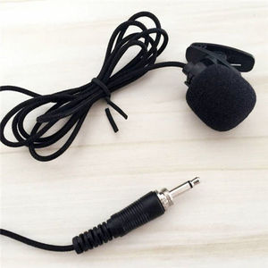 Microphone Lavalier à clipser, jack 3,5 mm, à condensateur, pour amplification vocale et interviews - Product Image 4
