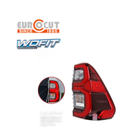 Feux arrière WOFIT pour Toyota Hilux Revo/Rocco 2020-2025, feux de freinage, feux de recul, feux arrière