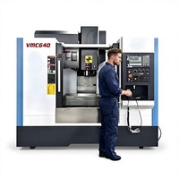 Fresadora CNC VMC640 de Fábrica TAIXU, Maquinaria Industrial para Bloques de Máquinas, Moldes y Procesamiento de Autopartes