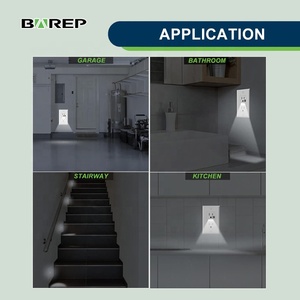 Prise électrique Barep 15A TR avec lumière nocturne et 3 LED de guidage, capteur photocellule, homologuée ETL, norme UL 773A, pour la <span class=keywords><strong>maison</strong></span> - Product Image 4