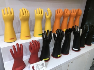 Gants électriques isolés, de haute qualité, classe 2, haute tension, 20 KV - Product Image 2