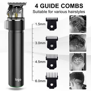 Tondeuse étanche de salon électrique de charge professionnelle pour la coiffure dans les salons de coiffure-Ciseaux de coupe de cheveux pour hommes - Product Image 3