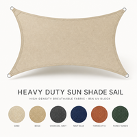 Voile d'ombrage multi-panneaux moderne pour cour, patio, allée extérieure, serre et applications paysagères de jardin zen