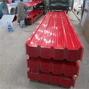 Tôle de <span class=keywords><strong>toiture</strong></span> en tôle de fer galvanisée enduite de zinc en <span class=keywords><strong>aluminium</strong></span> ondulé bon marché pour Maison - Product Image 4