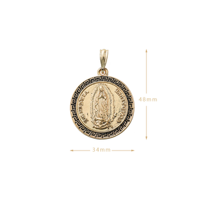 製作所卸売品カラーコントラストVirgendeGuadalupe彫像ペンダント永遠