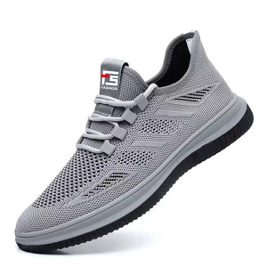 Flyweave new summer mesh breathable casual <b>shoes</b> with <b>soft</b> sole and anti-slip feature, simple and fashionable sports <b>shoes</b> - Product Image 3