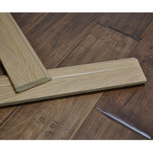 Rodapié de madera de roble <span class=keywords><strong>blanco</strong></span> Chapado en madera real, rodapié de madera real de ingeniería a precio de fábrica, muy <span class=keywords><strong>barato</strong></span> - Product Image 6