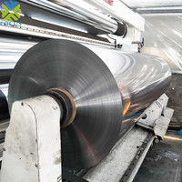 Feuille d'aluminium Al 7mic et Film mfp 6/8/12um, mousse pe revêtue avec bulle, pour isolation industrielle des maisons