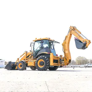 Pabrik excavator loader dan excavator backhoe di Tiongkok