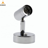 12V 1W 3000K avec interrupteur à pression RV LED liseuse intérieur