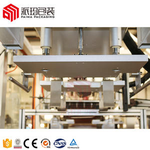 Machine <span class=keywords><strong>d</strong></span>'emballage de cartons automatique tout-en-<span class=keywords><strong>un</strong></span> de type à chute, pliage, scellage, chargement latéral, enveloppement <span class=keywords><strong>autour</strong></span> du carton - Product Image 5