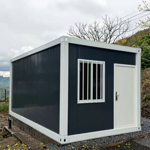 Maison conteneur à panneau sandwich au design moderne de 40 pieds avec garantie et utilisation préfabriquée d'hôtels - Product Image 1