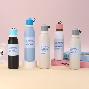 Good Price Portable Yoga Lady Thermal <b>Flask</b> Colorful Fun Little Bottles Stainless Steel Skinny Mini Vacuum Bottle - Product Image 1