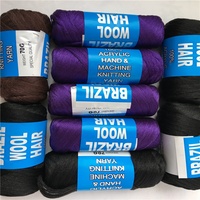 Fil à tricoter Cynthia Australia Wool Hair 100% acrylique, pour tricot à la main et à la machine