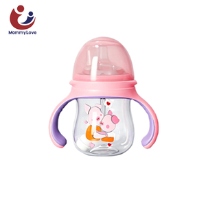 Biberón <span class=keywords><strong>de</strong></span> PP Personalizado para Bebés, Vaso Antiderrames <span class=keywords><strong>de</strong></span> Plástico para Niños con Boquilla y Múltiples Opciones <span class=keywords><strong>de</strong></span> Tetinas - Product Image 6