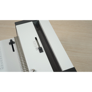 Đa chức năng Hot Bán we25a A4 giấy hoàn toàn tự động điện vòng lặp Đôi Máy Tính ràng buộc cuốn sách dây chất kết dính với footpedal - Product Image 4